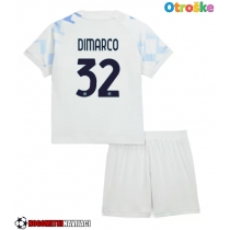 Otroške Nogometnih dresov Inter Milan Federico Dimarco #32 Gostujoči 2025-26 Kratki rokavi (+ hlače)